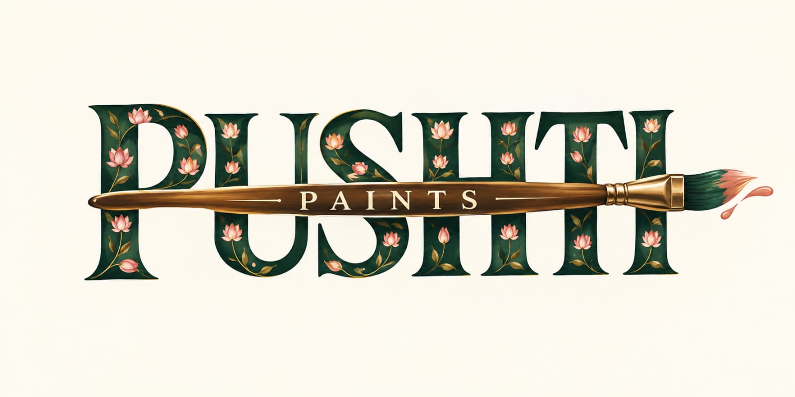 Pushti Paints Logo